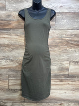 Isabel Maternity Tank Bodycon Dress Green sz Small
