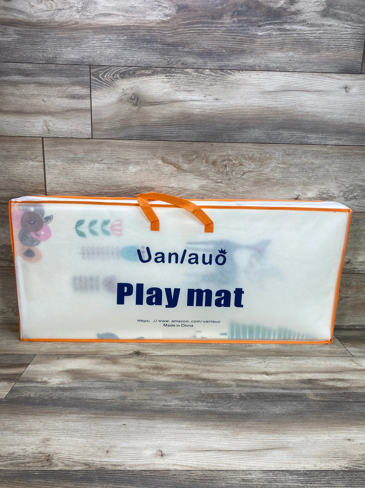 UANLAUO Foldable Baby Play Mat Bear 79" x 71"