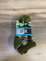 NEW Step Up Socks Camo 3pk sz 4-6