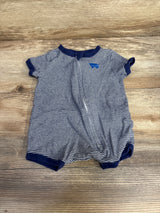 Carter's Striped Shortie Romper Navy sz 3m - Me n Mommy To Be