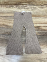 Zara Ribbed Flare Leggings Beige sz 9-12m