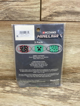 NEW Mojang Minecraft 3pk Reusable Kids' Face Masks OSFM
