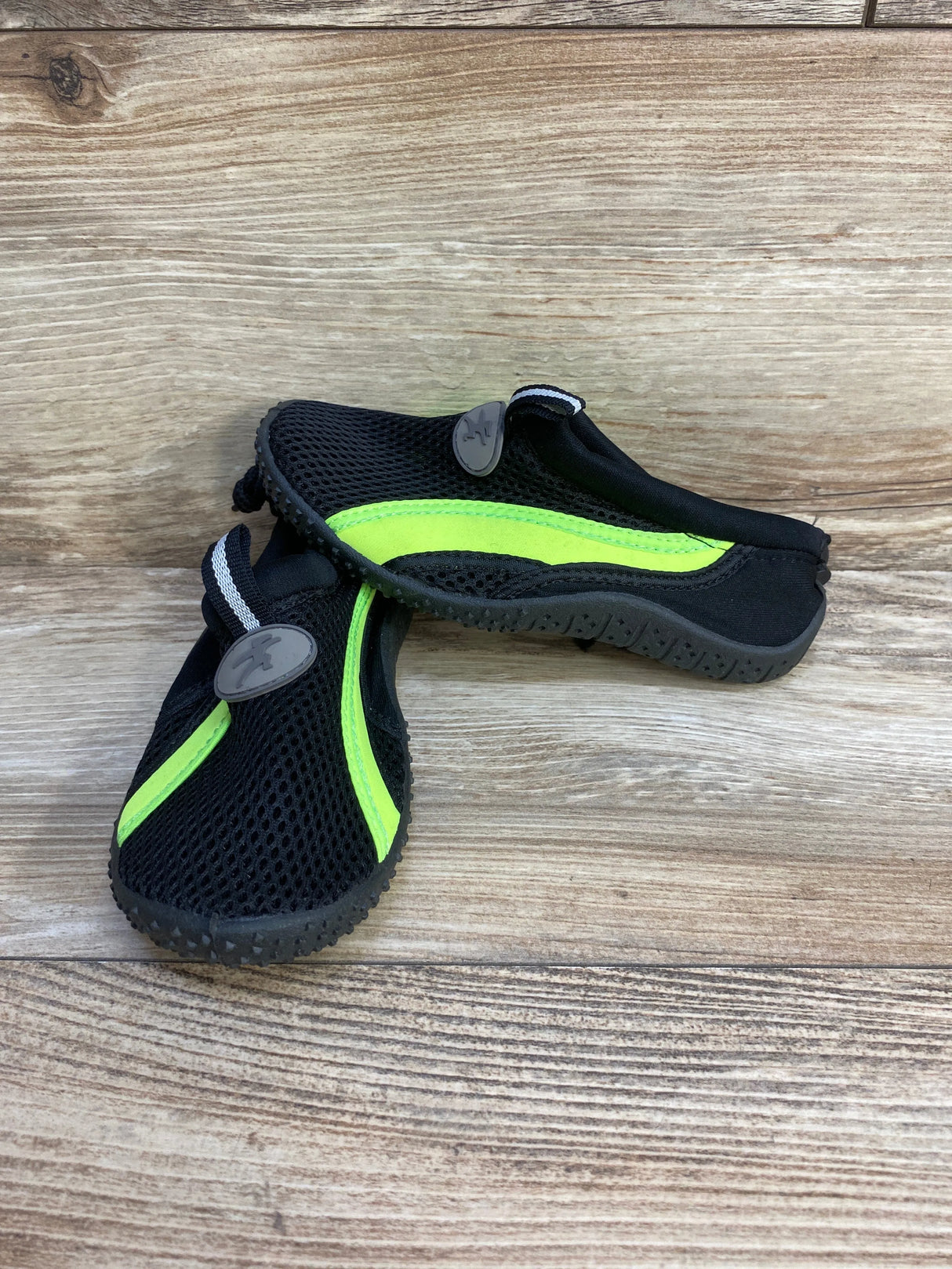 NEW ECSA Water Shoes Black/Lime sz 12c