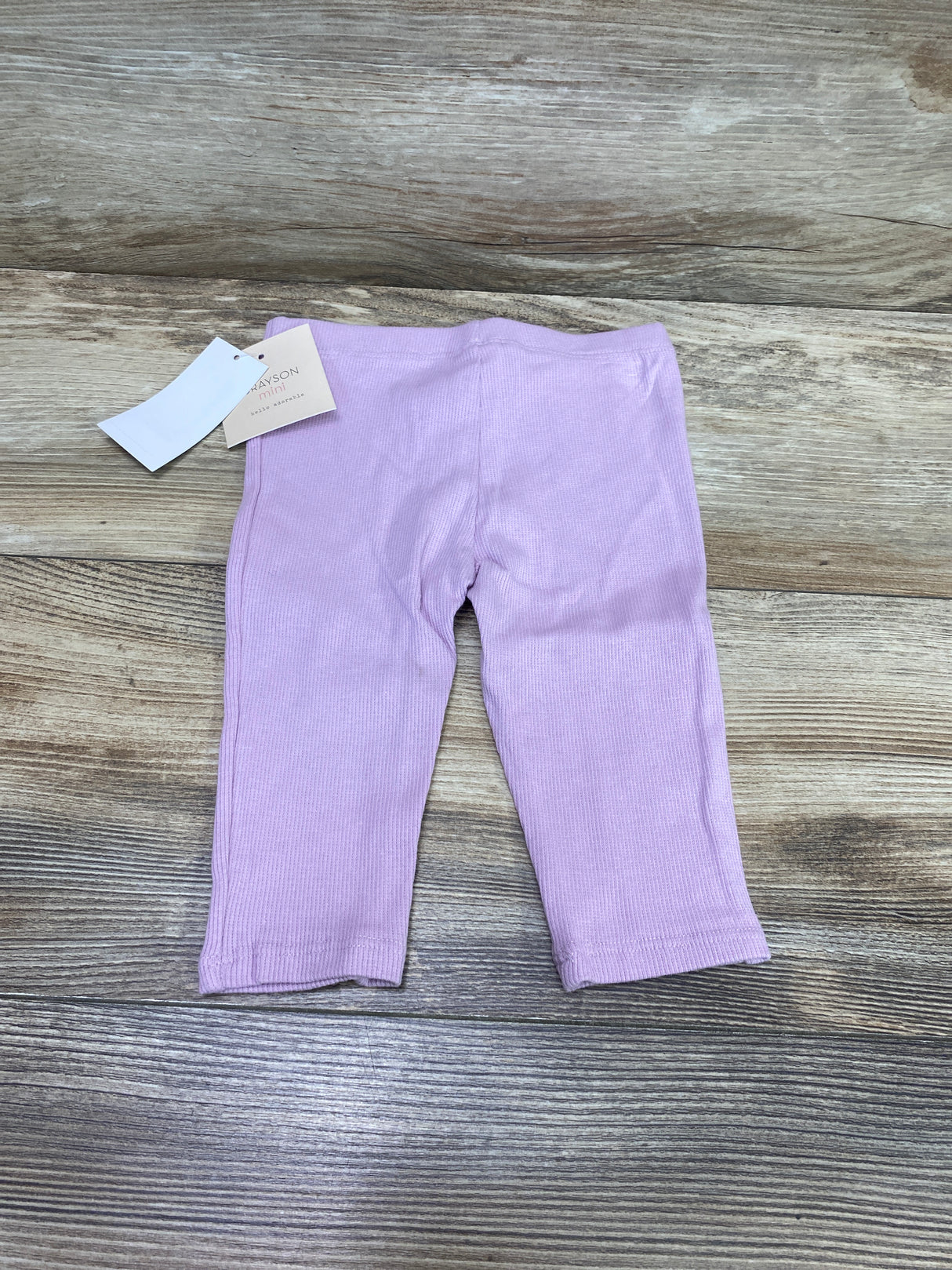 NEW Grayson Mini Ribbed Leggings Purple sz 12m