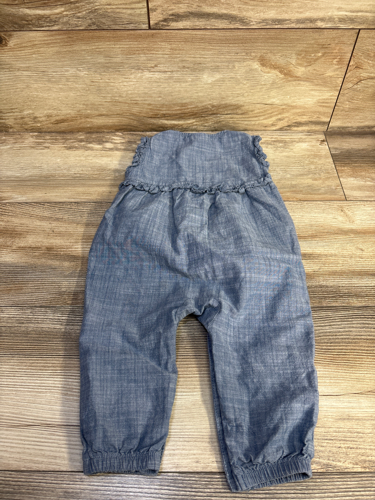 Cat & Jack Chambray Jumpsuit Blue sz 12m