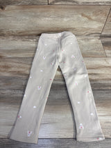 NEW Baby Gap Bear Pull On Cozy Lined Pants Beige sz 4T