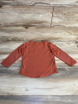Cat & Jack Long Sleeve Pocket Shirt Orange sz 4T