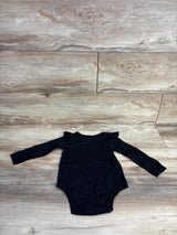 NEW Okie Dokie 'Family Time is My Favorite' Bodysuit Black sz 18m