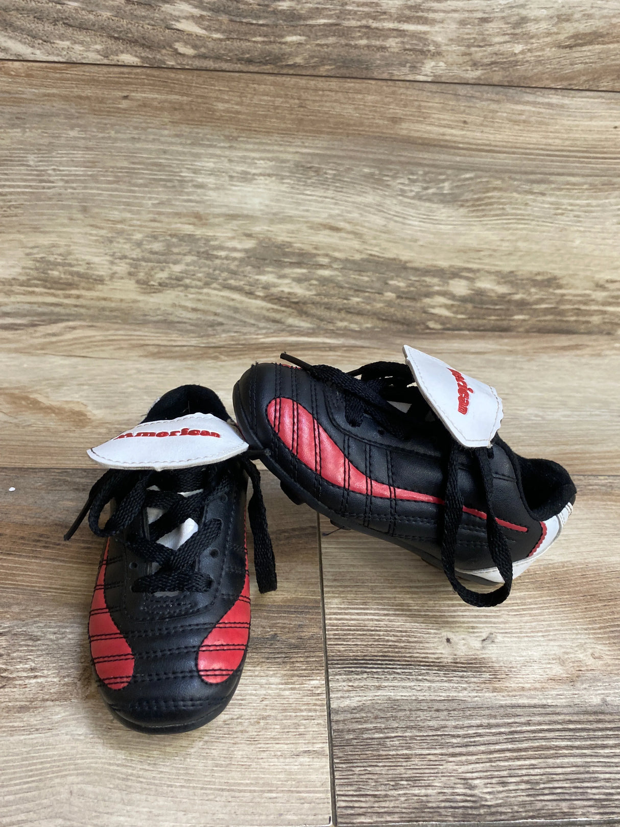 American Soccer Cleats Black sz 9c
