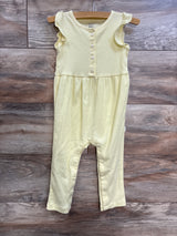 Carter's Ribbed Jumpsuit Yellow sz 24m