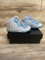 Nike Little Posite One TD 'Aura Worn Blue' Sneakers sz 6c
