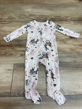 Disney Baby The Nightmare Before Christmas Sleeper Pink sz 6/9m