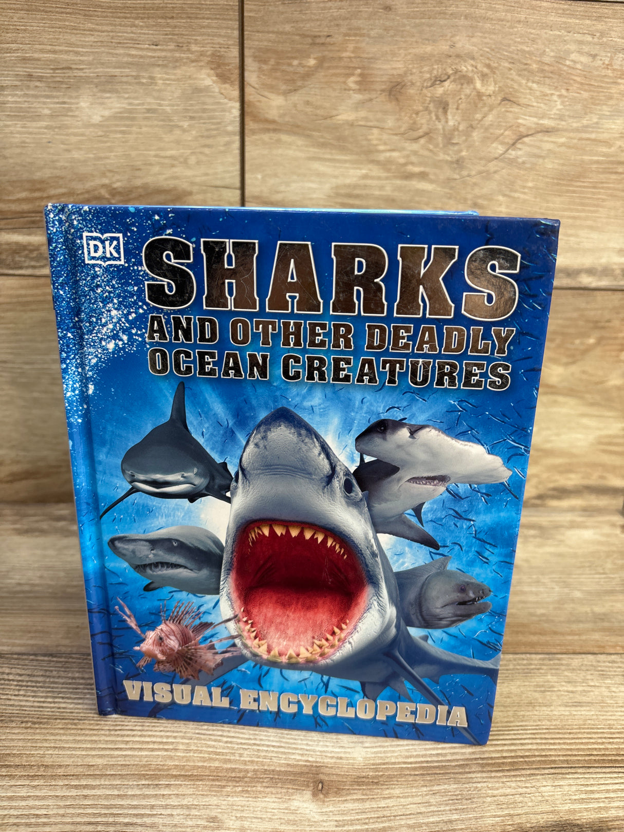 DK Sharks and Other Deadly Ocean Creatures Hardcover Book