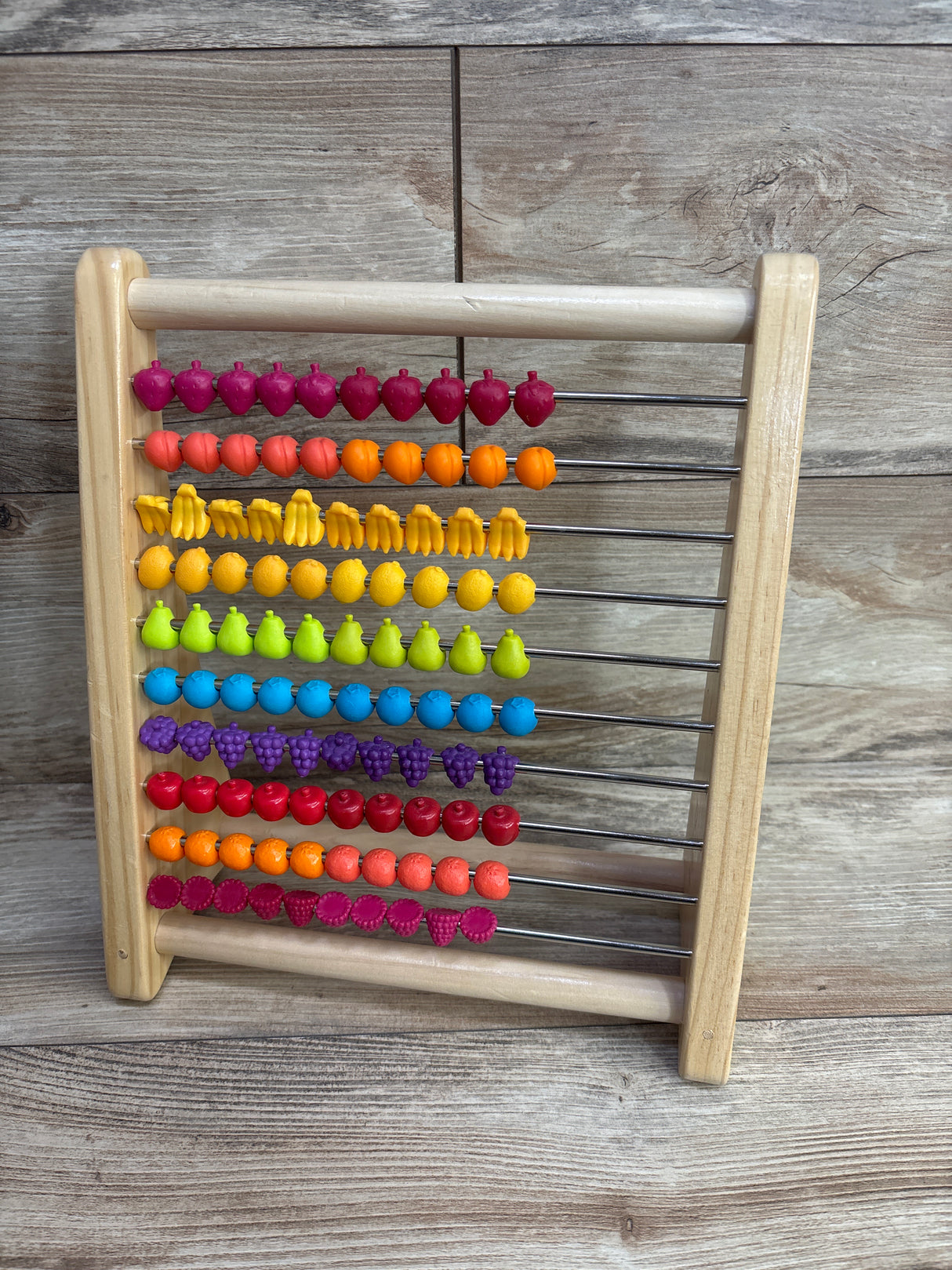 B. Toys Two-ty Fruity! Wooden Abacus