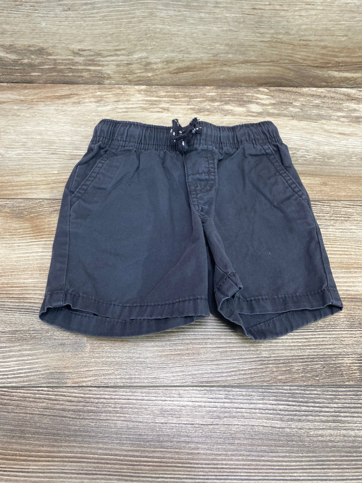 Cat & Jack Drawstring Woven Shorts Grey  sz 18m