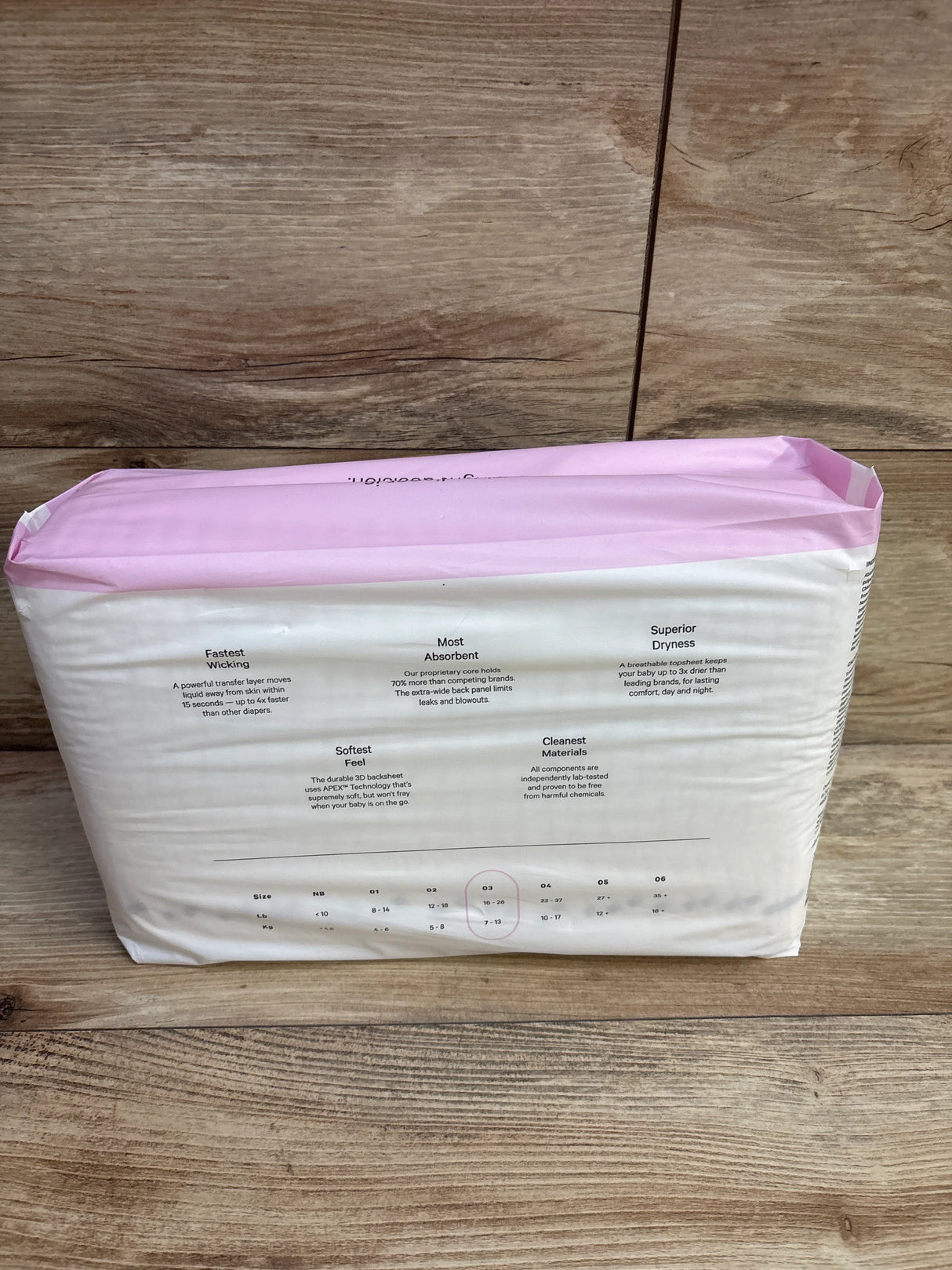 NEW Coterie Diapers Size 3 28ct.