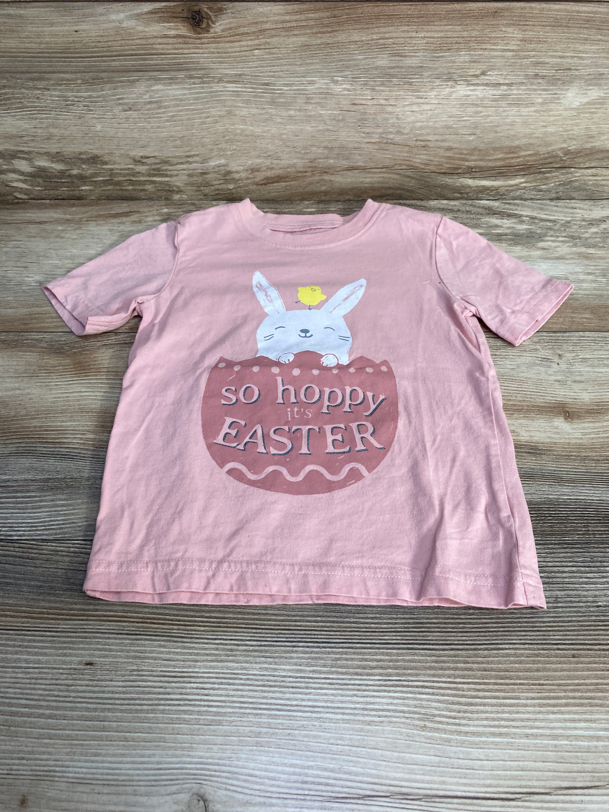 Just One You So Hoppy It's Easter Shirt Pink sz 3T