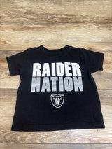 NFL Raider Nation Shirt Black sz 3T