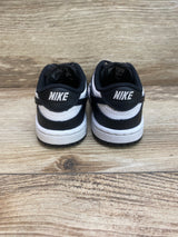 Nike Dunk Low TD 'Black White' Sneakers sz 6c