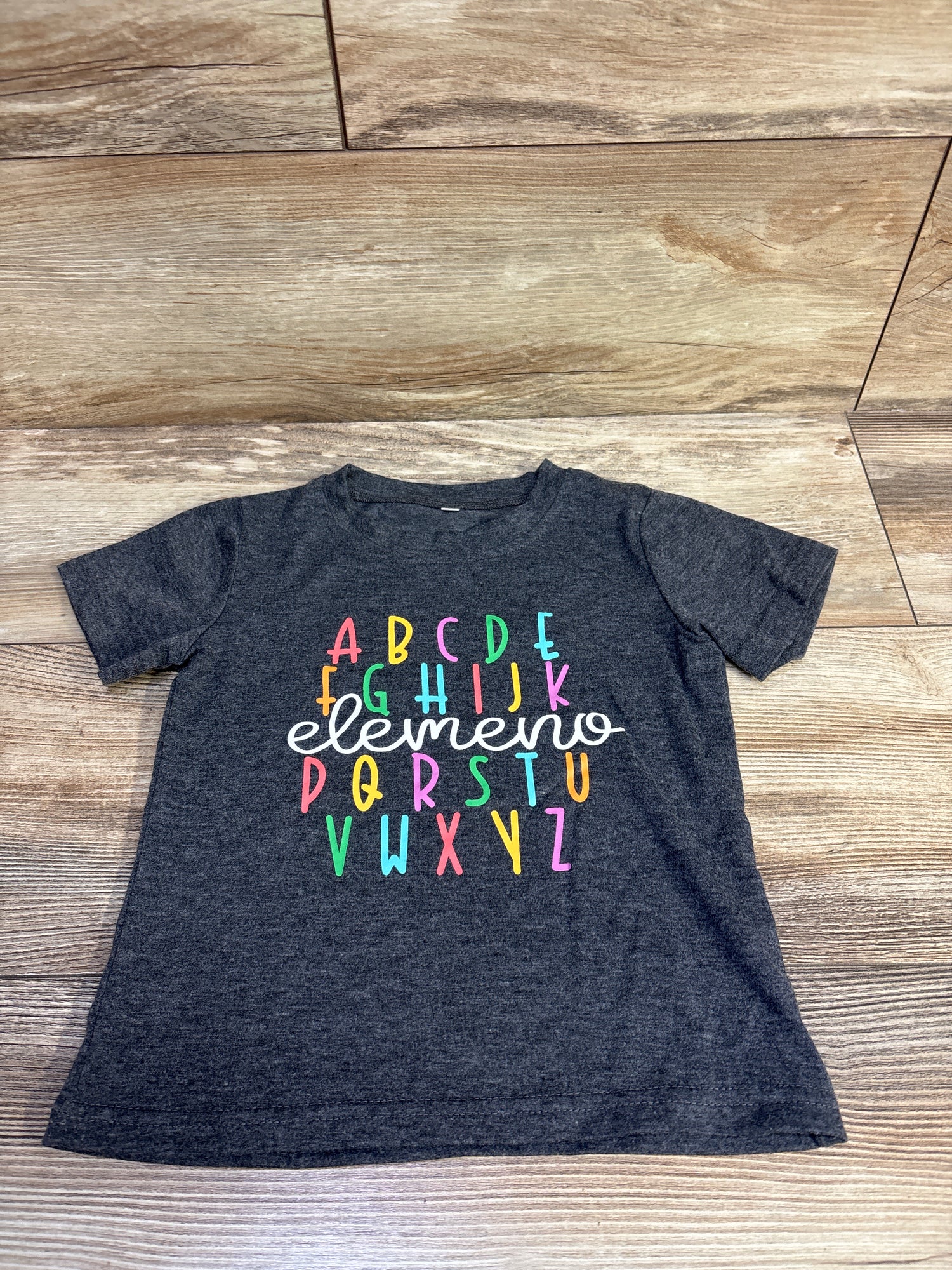 ABC Elemeno Shirt Grey sz 3T