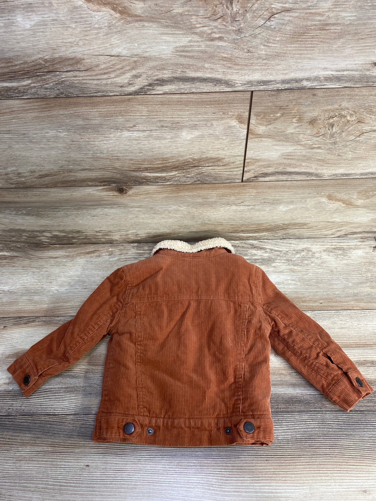 Cotton On Kids Jamie Cord Sherpa Jacket Terracotta sz 12-24m