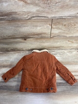 Cotton On Kids Jamie Cord Sherpa Jacket Terracotta sz 12-24m