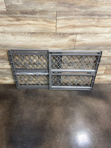 North States Paws Portable Pet/Baby Gate in Fieldstone Grey