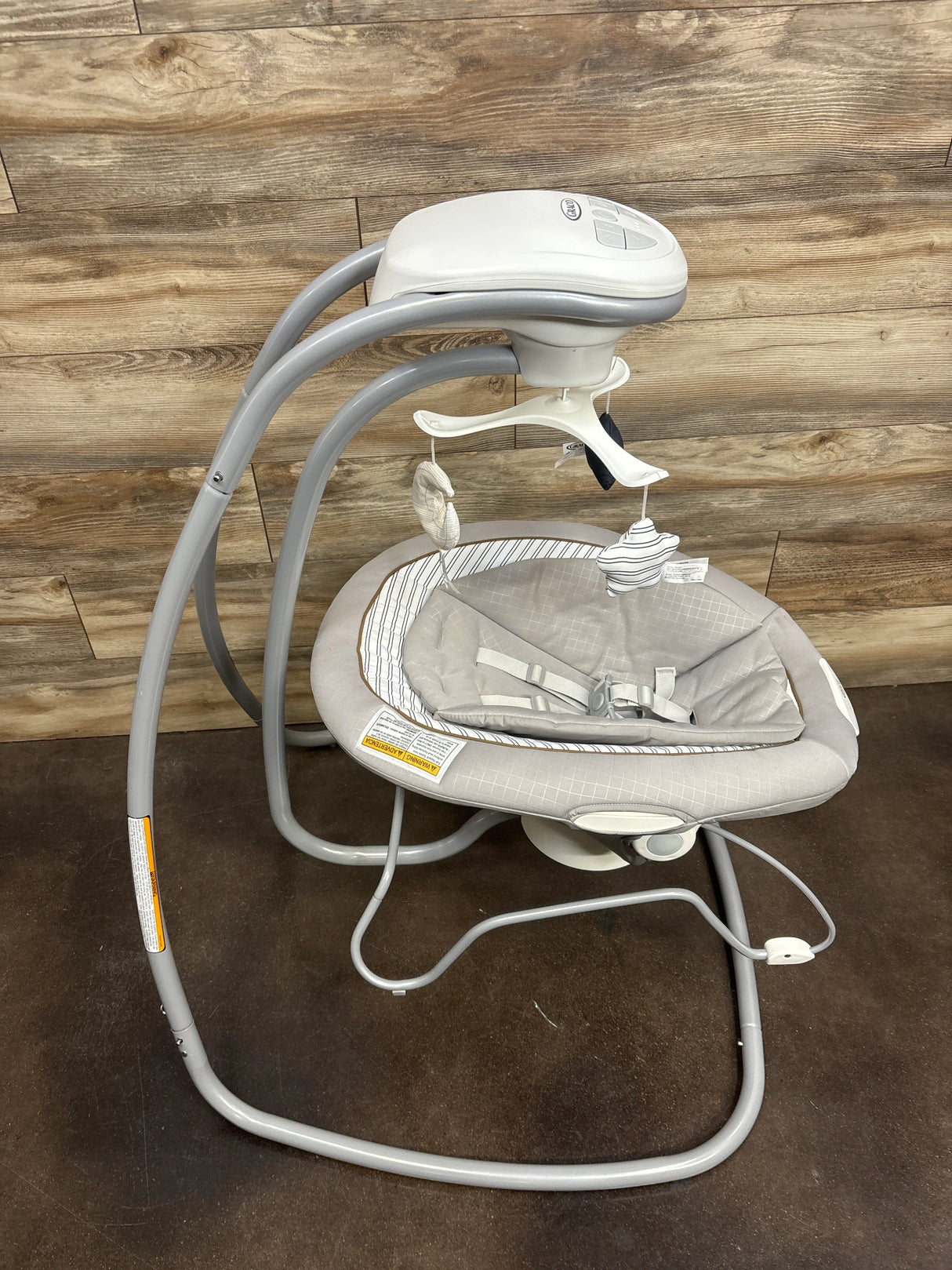 Graco DuetConnect Deluxe Multi-Direction Baby Swing and Bouncer - Britton