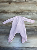 Just One You Thermal Sun & Rainbow Print Sleeper Pink sz Newborn