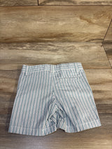 Carter's Striped Chino Shorts White sz 2T
