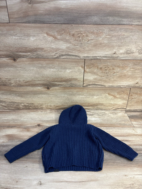 DKNY Knit Hooded Sweater Navy sz 18m - Me n Mommy To Be