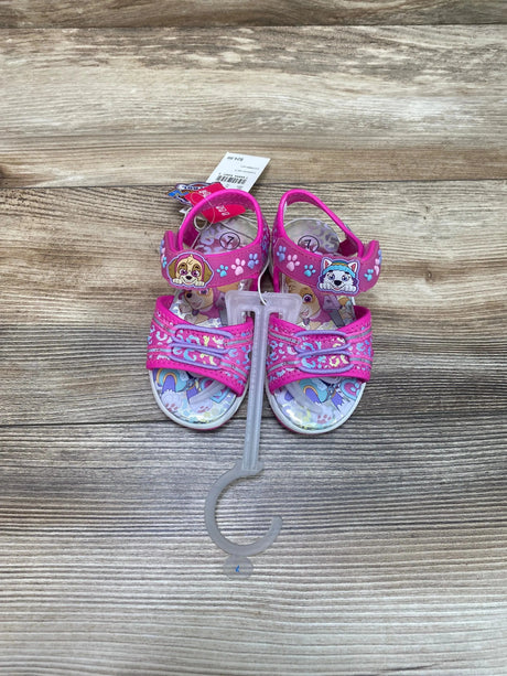 NEW Paw Patrol Adventure Ankle Strap Sandals Pink sz 7c - Me 'n Mommy To Be