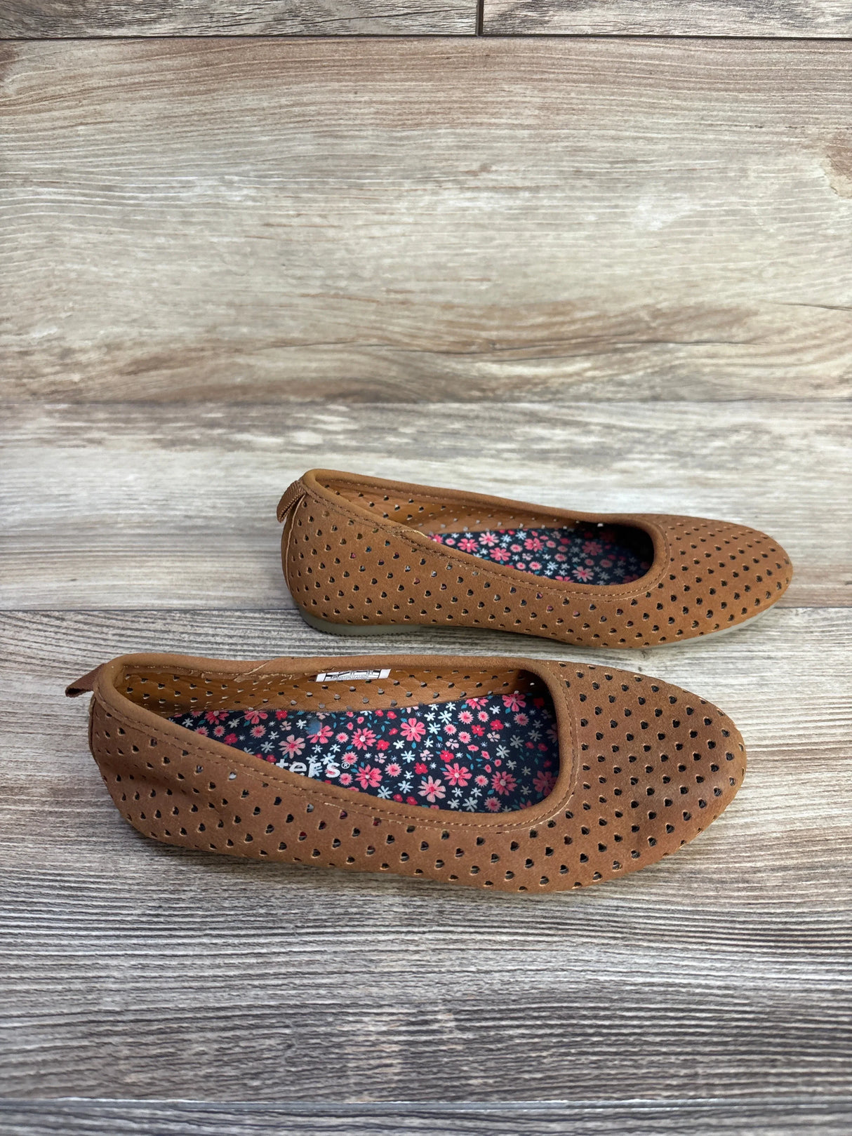 Carter's Easton Heart Flats Brown sz 13c