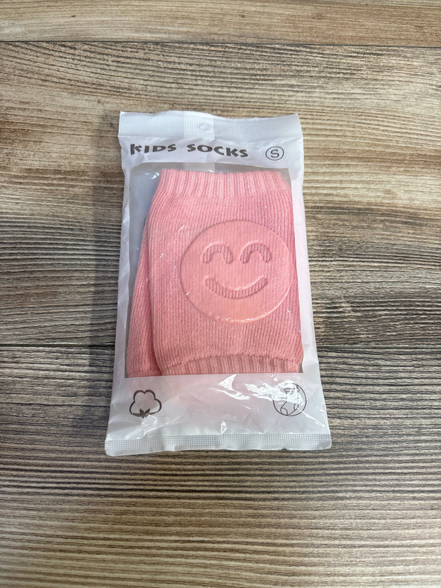 NEW Kids Socks 1pk Crawling Knee Pads/Sock Pink - Me n Mommy To Be