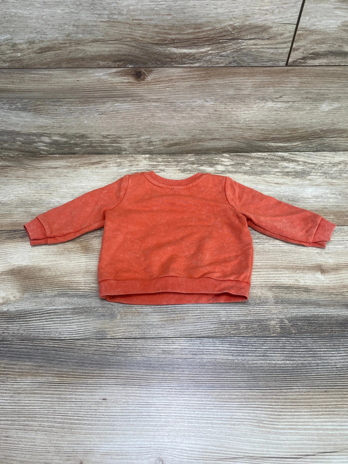 Cat & Jack Oh So Lovable Sweatshirt Orange sz 0-3m