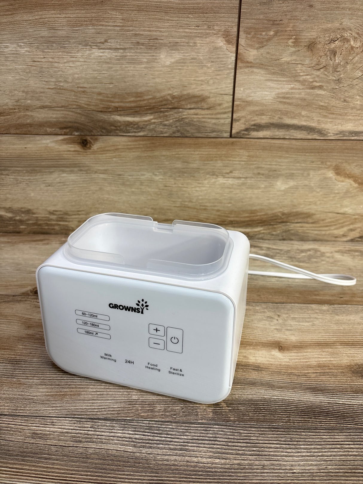 Grownsy Bottle Warmer & Sterilizer, White