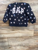 Baby Gap Charcoal Logo Hoodie sz 12-18m