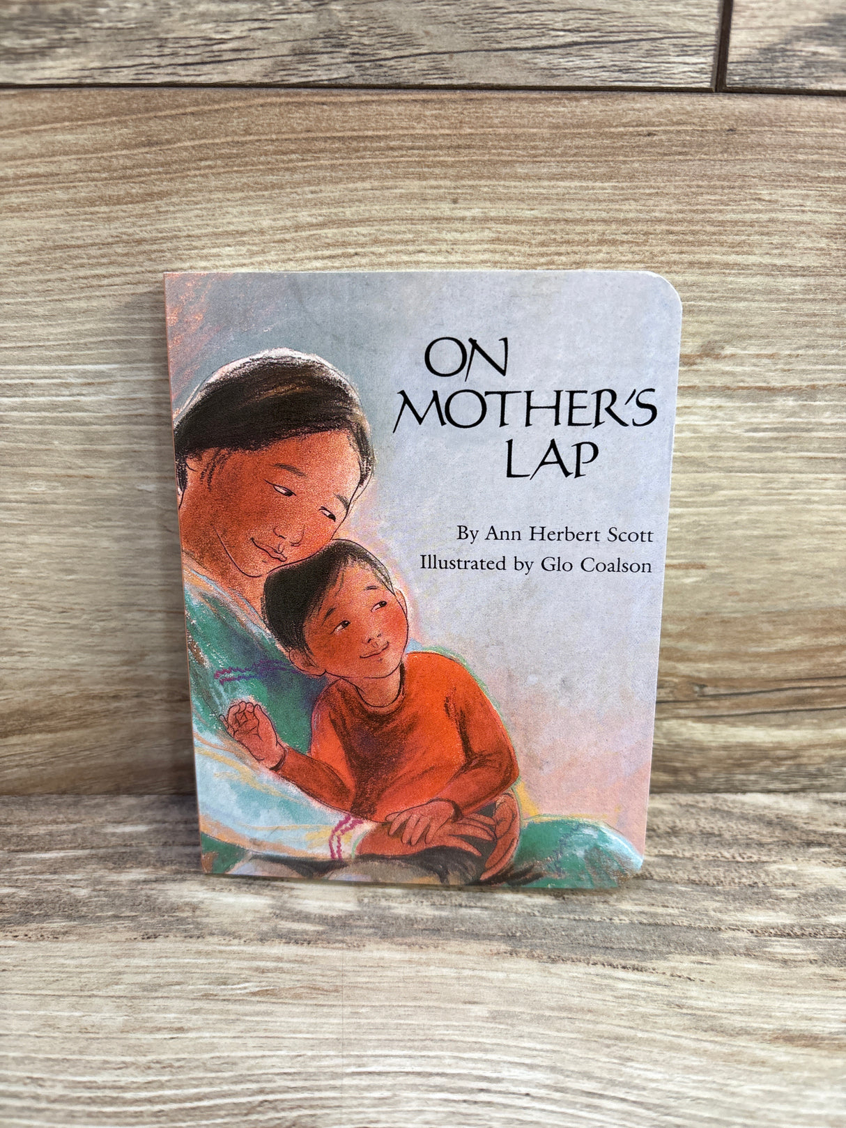 On Mother's Lap Hardcover Book