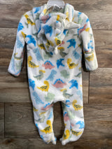 NEW Mick Mack Dino Bunting White sz 6-9m