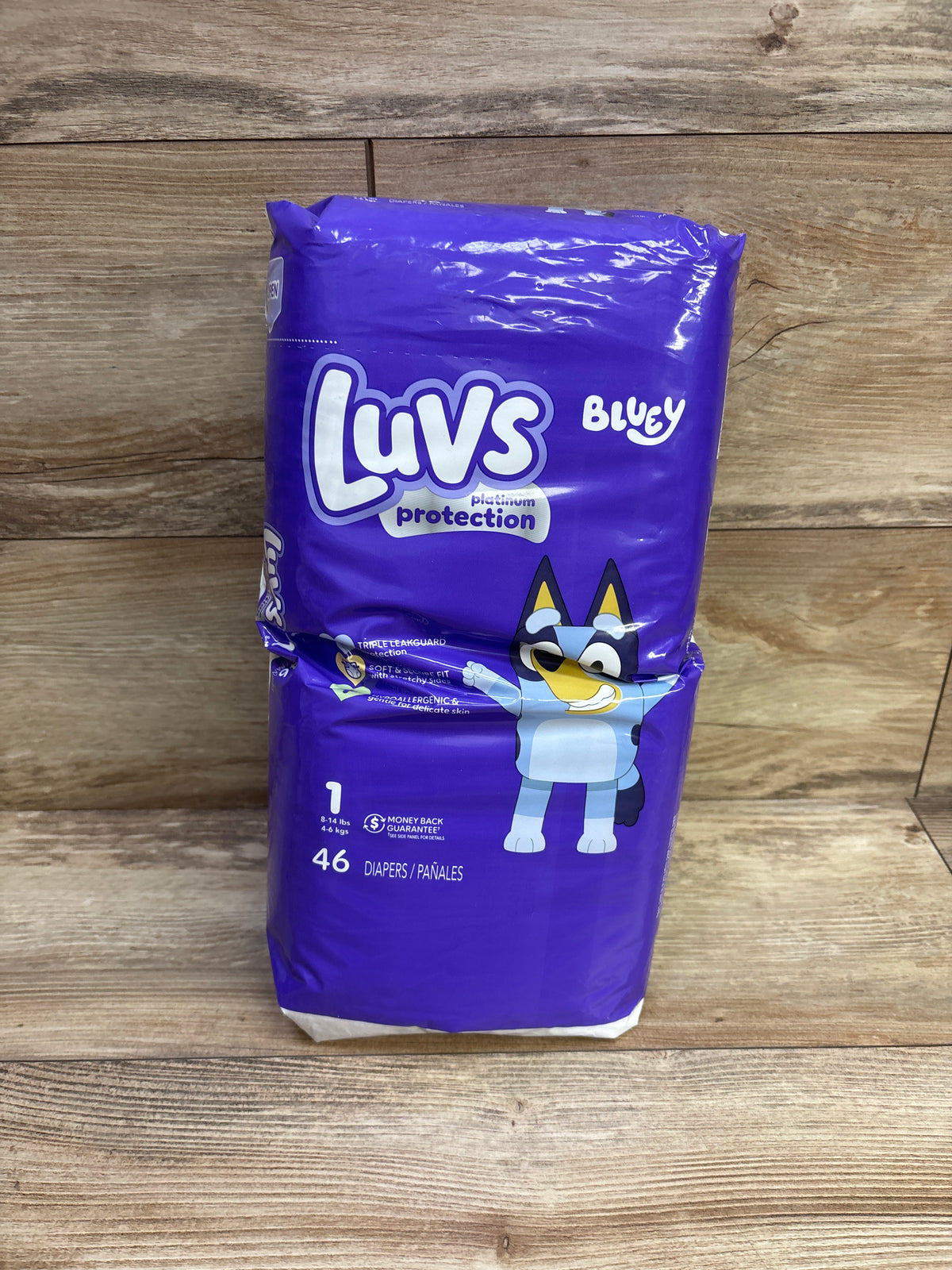 NEW Luvs Platinum Protection Diapers Size 1, 46ct