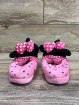 Disney Minnie Mouse Slippers Pink Sz 9c/10c