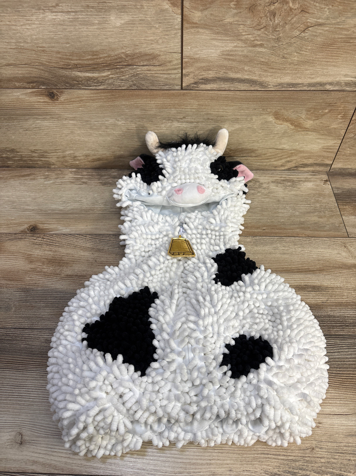 Going Wild Cow Costume White sz 6-9m