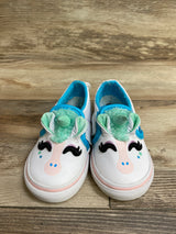 Vans Slip-On V Unicorn Sneakers White sz 6c