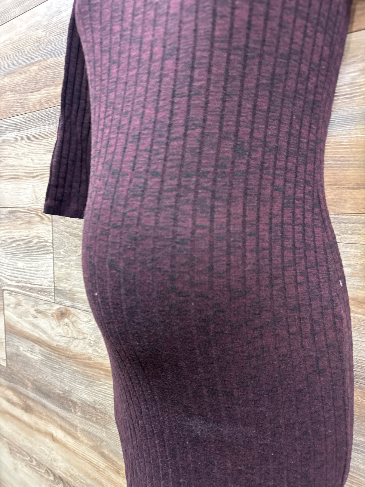 Motherhood Maternity Ribbed Bodycon Dress Red sz Small
