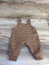 Disney Baby Mickey Mouse Overalls Brown sz 0/3m