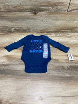 NEW Old Navy Blue Little Sipper Bodysuit sz 0-3m