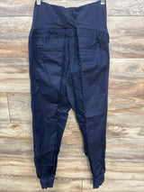NWOT Gap Maternity Full Panel Rib Joggers Navy sz XS