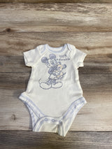 Disney Baby Mickey Mouse Bodysuit Pale Yellow sz Newborn