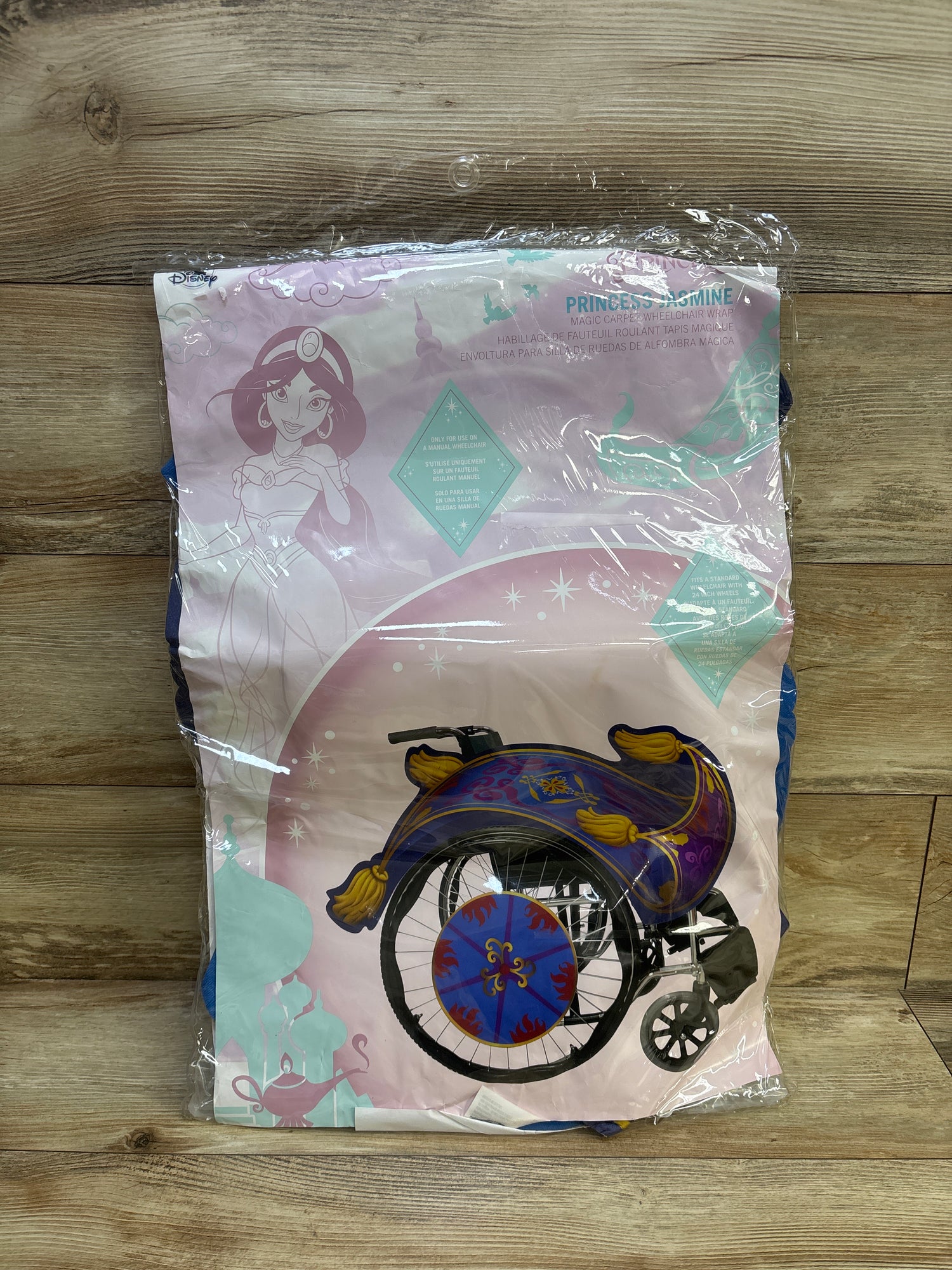 NEW Disney Princess Aladdin Magic Carpet Wheelchair Wrap