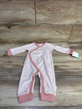 NEW Little Planet Striped Kimono Coverall Pink sz 6m
